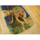 1920s Chinese Art Deco Carpet with Nautical Theme 