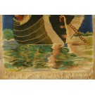 1920s Chinese Art Deco Carpet with Nautical Theme 