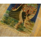 1920s Chinese Art Deco Carpet with Nautical Theme 