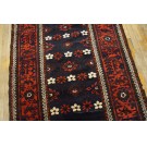 19th Century N.E. Persian Khorassan Baluch Carpet