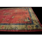 Early 20th Century Chinese Peking Carpet 