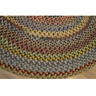 1930s American Braided Rug 