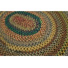 1930s American Braided Rug 