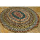 1930s American Braided Rug 