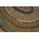 1930s American Braided Rug 