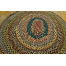 1930s American Braided Rug 