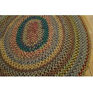 1930s American Braided Rug 