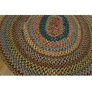 1930s American Braided Rug 