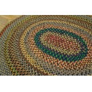 1930s American Braided Rug 