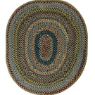 1930s American Braided Rug 