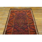 Late 19th Century N.E. Persian Baluch Carpet 