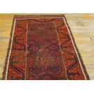 Late 19th Century N.E. Persian Baluch Carpet 