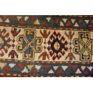 19th Century Caucasian Kazak Runner Carpet 