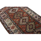 19th Century Caucasian Kazak Runner Carpet 