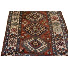 19th Century Caucasian Kazak Runner Carpet 