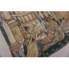 Netherlandish Biblical Scene Silk Embroidery