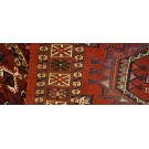 Mid 19th Century Tekke Turkmen Chuval with Silk & Cotton Highlights 