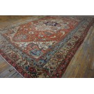 Late 19th Century Persian Serapi Carpet