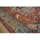 Late 19th Century Persian Serapi Carpet