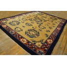 Vintage 1980s Chinese Peking Carpet 