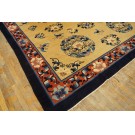 Vintage 1980s Chinese Peking Carpet 