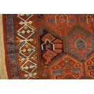 19th Century W. Persian Kurdish Carpet 