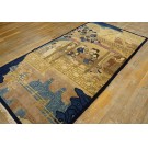 1920s Pictorial Chinese Peking Carpet 