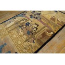 1920s Pictorial Chinese Peking Carpet 