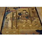 1920s Pictorial Chinese Peking Carpet 