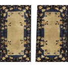 Early 20th Century Pair of Chinese Peking Rugs 