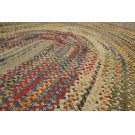 1930s American Braided Rug