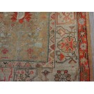 19th Century Turkish Ghiordes Oushak Carpet