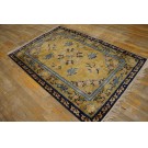 Vintage 1980s Chinese Silk Carpet 