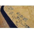 Early 20th Century Oval Chinese Peking Rug