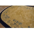Early 20th Century Oval Chinese Peking Rug