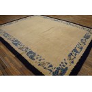 19th Century Chinese Peking Carpet with Tone-on-Tone Pattern