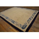 19th Century Chinese Peking Carpet with Tone-on-Tone Pattern