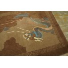 Early 20th Century Chinese Peking Dragon Carpet