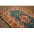 Late 19th Century Turkish Angora Oushak Carpet