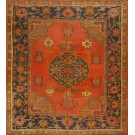 Late 19th Century Turkish Oushak Carpet