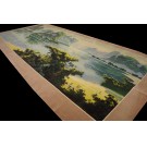 Vintage 1980 Chinese Scenic Carpet