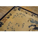 Early 20th Century Chinese Peking Carpet with Eight Immortals Playing Weiqi 