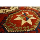 19th Century Caucasian Kazak Lori Pambak Carpet