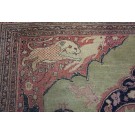 19th Century N.E. Persian Khorassan Moud Carpet 