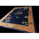 19th Century Chinese Peking Dragon Phoenix Carpet