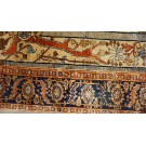 Mid 19th Century N.W. Persian Silk Heriz Carpet