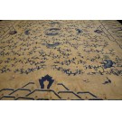 3rd Quarter of 19th Century W. Chinese Ningxia Carpet