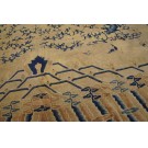 3rd Quarter of 19th Century W. Chinese Ningxia Carpet