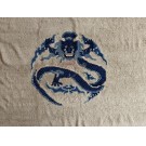 Late 19th Century Chinese Peking Dragon Carpet 