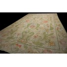 Mid 20th Century Portuguese Arraiolos Needlepoint Carpet 